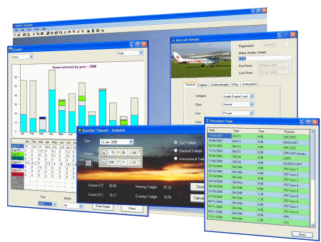 Pilots Flight Logbook Example Pages